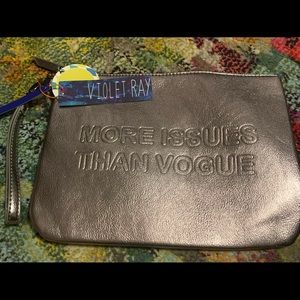 Violet Ray Clutch NWT
